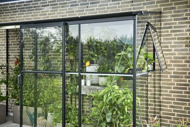 Royal Well Muurkas Qube LT 612 Zwart Gecoat - Afbeelding 7